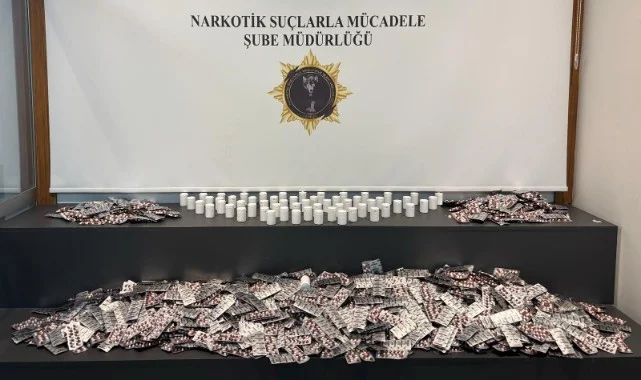 Samsun'da Dev Operasyon! Valizden Binlerce Uyuşturucu Hap Çıktı