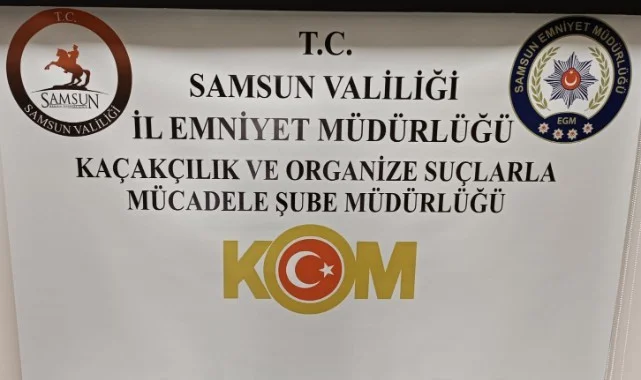 Samsun'da Kaçak Elektronik Sigara Operasyonu