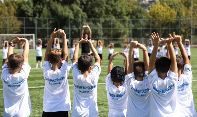 Samsun’da Yaz Spor Okullarında Final Heyecanı