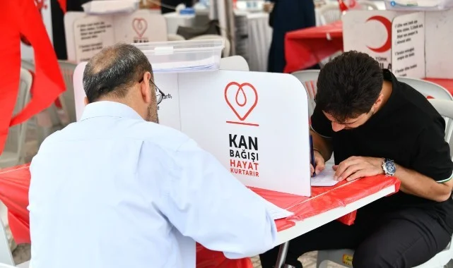 Samsun’dan Örnek Kampanya: Kan Bağışıyla Hayat, Fidanla Nefes Verdiler