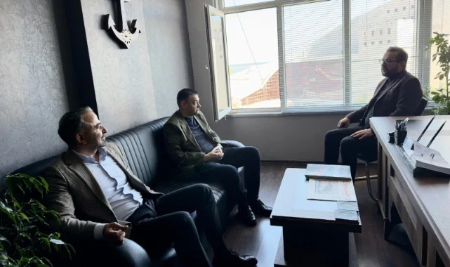 AK Parti İlkadım İlçe Yönetiminden Said Çetintaş’a Taziye Ziyareti