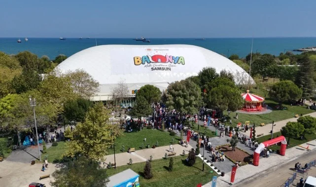 “Balonya” Samsun’da Çocukların Yeni Eğlence Adresi Oldu