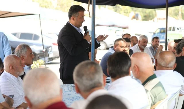Başkan Doğan, 4. Hat Dolmuş Durağı Esnafı ve Şoförleriyle Buluştu