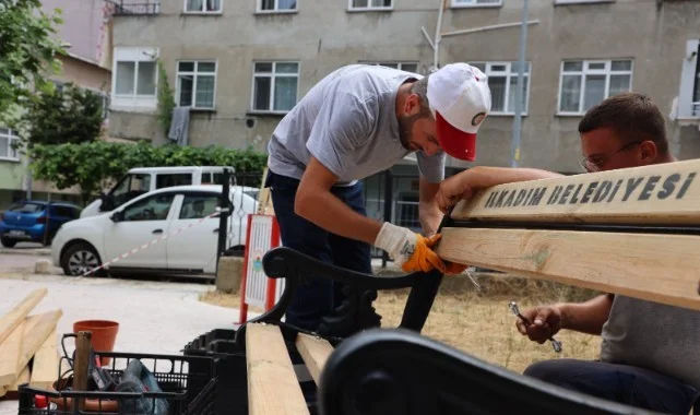 İlkadım’ın Parklarına Estetik Dokunuş