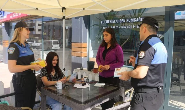 Samsun Canik’te 272 Vatandaşa Güvenlik Bilgilendirmesi