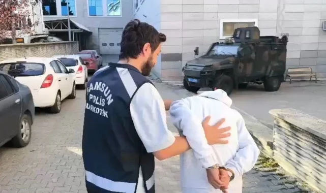 Samsun’da 16 Yıl 8 Ay Hapis Cezası Bulunan Uyuşturucu Suçlusu Yakalandı