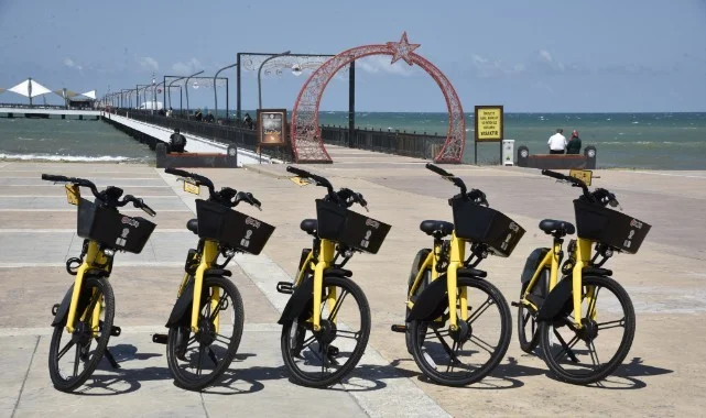 Samsun’da Pedal Destekli Elektrikli Bisikletler Yoğun İlgi Görüyor