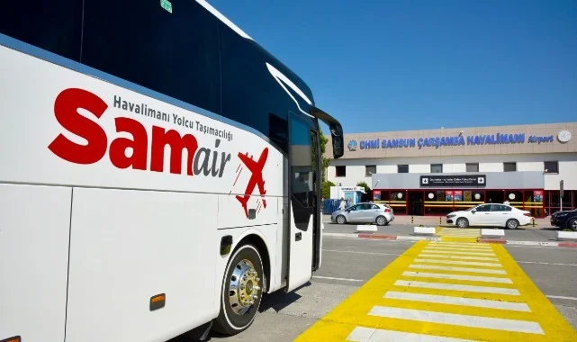 Samsun’da SAMAIR İle Havalimanına Güvenli ve Konforlu Ulaşım