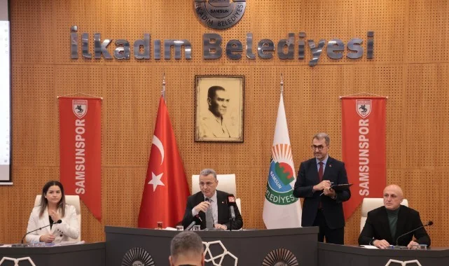Başkan İhsan Kurnaz: ‘Samsunsporumuz'a Konferans Ligi’nde başarılar dilerim’