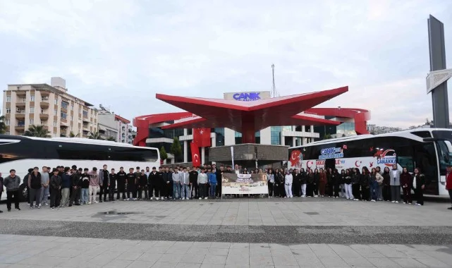 Başkan Sandıkçı: "Canikli gençlerimizi şehitler diyarı Çanakkale'yle buluşturuyoruz"