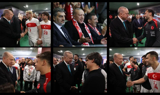 Cumhurbaşkanı Erdoğan, Gürcistan Maçında Milli Takımı Yalnız Bırakmadı
