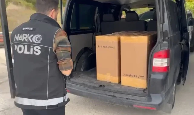 Dev Operasyon! Samsun'a Getirilen 110 Bin Uyuşturucu Hap Yol Ortasında Yakalandı