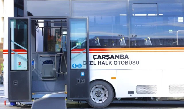 İlçelerdeki Toplu Taşımada Büyükşehir Dönemi Başladı! Çarşamba Otobüslerinde Yeni Dönem 