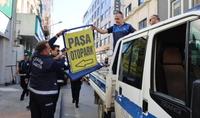 İlkadım’da Kaldırım İşgallerine Sıkı Denetim