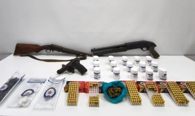 Samsun'da 2 İlçede Eş Zamanlı Uyuşturucu Baskını! Şüpheliler Yakalandı