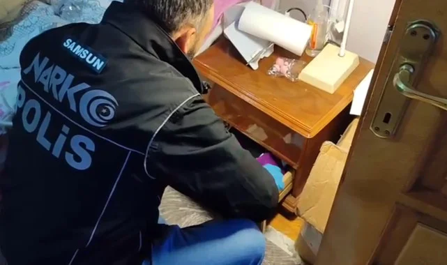 Samsun'da Çatı Katına Baskın! Uyuşturucu ve Silah Ele Geçirildi