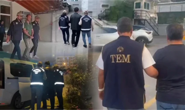 Samsun Dahil 50 İlde FETÖ'ye Yönelik Operasyonlarda 286 Şüpheli Yakalandı