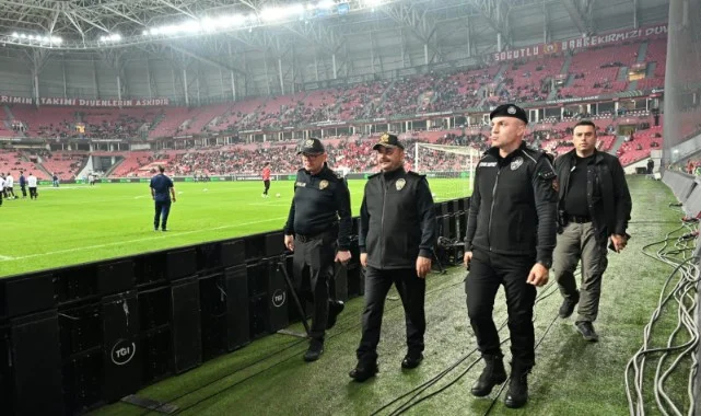 Samsun Emniyet Müdürü Arıbaş, Samsunspor–Dinamo Kiev Maçı Öncesi Güvenlik Tedbirlerini İnceledi