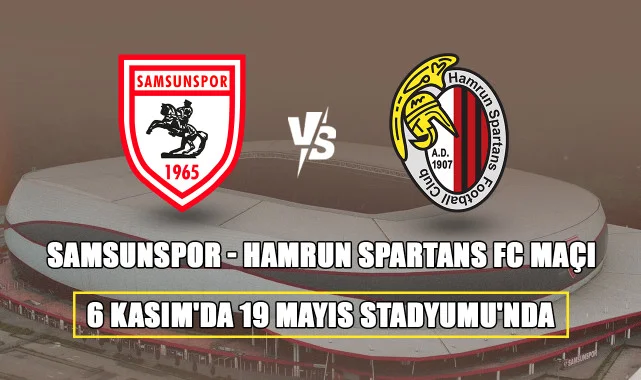 Samsunspor, Konferans Ligi’nde Hamrun Spartans’ı Ağırlayacak