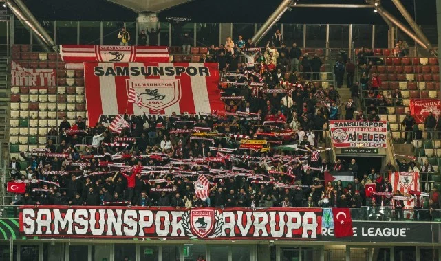 Samsunspor Taraftarı Avrupa’yı Salladı