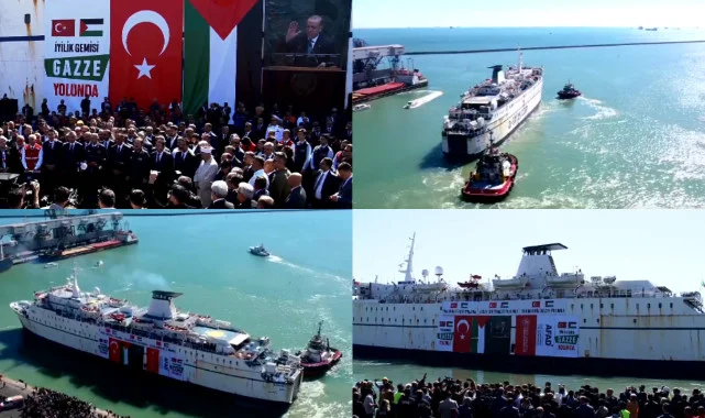 Türkiye’nin 17. “İyilik Gemisi” Gazze’ye Uğurlandı