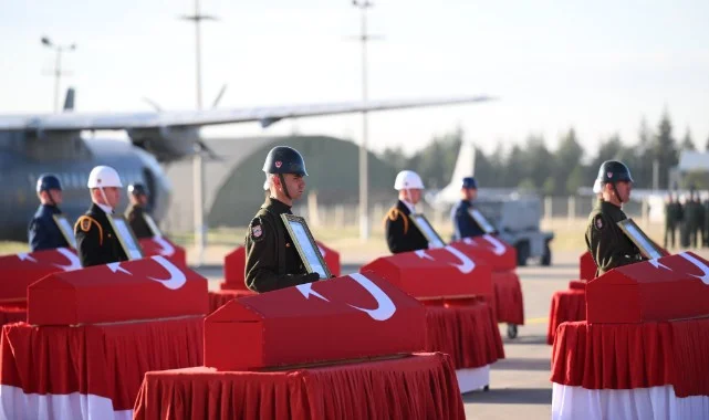 17 Şehit Memleketlerine, 3 Şehit Ankara’da Son Yolculuğuna Uğurlanıyor