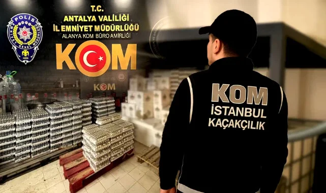 81 İlde Gerçekleştirilen Sahte ve Kaçak Alkollü İçki Operasyonunda 179 Şüpheliye Adli İşlem Uygulandı
