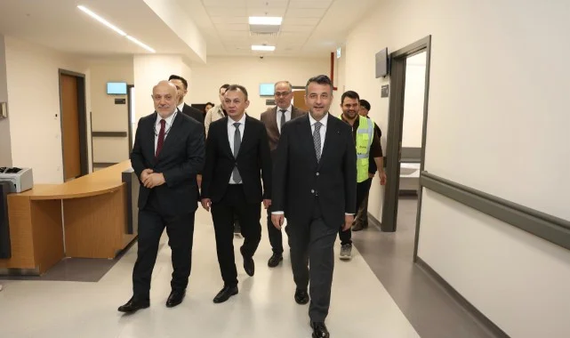 Başkan Halit Doğan, Samsun Şehir Hastanesi’ni Ziyaret Etti