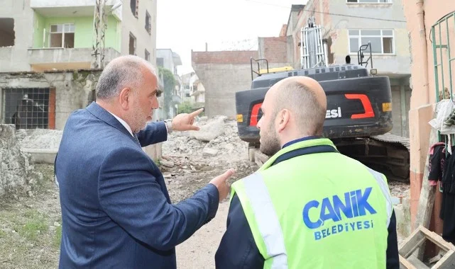 Başkan Sandıkçı: "Canik 2. Yeni Bulvar Yolu'nu ilçemize kazandırıyoruz"
