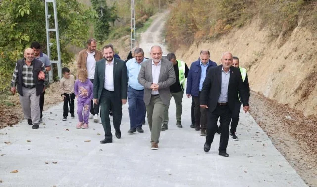 Başkan Sandıkçı Sahada: Canik’e Yeni Sosyal Alanlar ve Konforlu Yollar