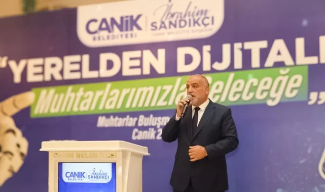 Canik Belediyesi'nden Muhtarlara Dijital Kolaylık