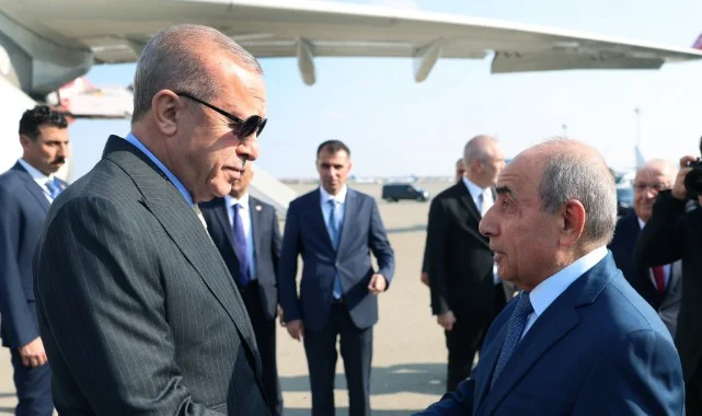 Cumhurbaşkanı Erdoğan Bakü’de 