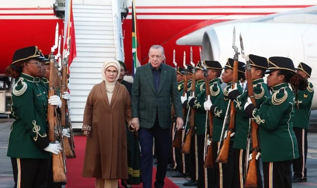 Cumhurbaşkanı Erdoğan Güney Afrika’da
