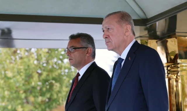 Cumhurbaşkanı Erdoğan, KKTC Cumhurbaşkanı Erhürman’ı Resmî Törenle Karşıladı