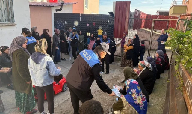İlkadım’da Güvenlik Bilgilendirme Çalışmaları Yapıldı