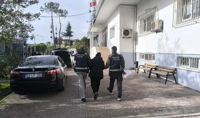 Samsun'da 12 Yıl 11 Ay Kesinleşmiş Hapis Cezası Bulunan Şahıs Yakalandı