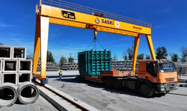 Samsun’dan Yerli Üretim Atağı: Betonarme Su Deposu Üretimi Başladı