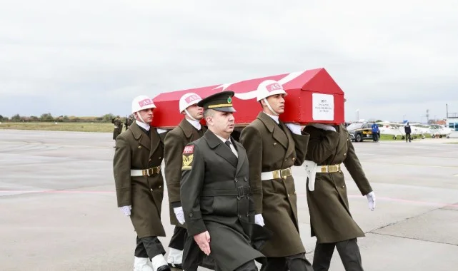Samsun Şehidini Son Yolculuğuna Uğurladı