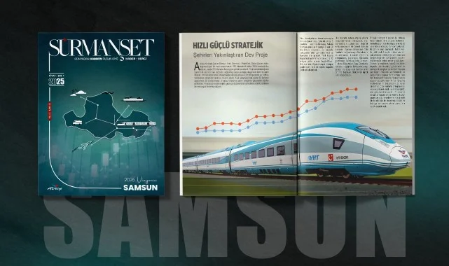 Sürmanşet Haber Medya Grubu'ndan Yeni Yıla Özel Dergi: "2026 Vizyonu Samsun"