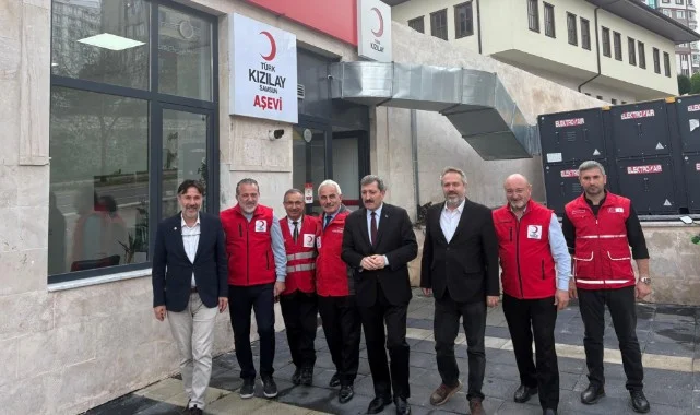  Vali Tavlı, Kızılay Aşevi’nde İncelemelerde Bulundu