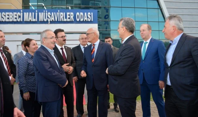 Yusuf Ziya Yılmaz’dan Samsun SMMMO’ya Ziyaret: Ekonomik İş Birliği Mesajı