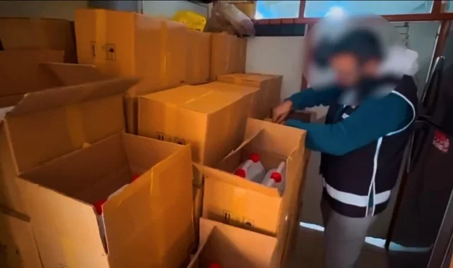 81 İlde Eş Zamanlı Gerçekleştirilen Sahte Alkol Operasyonlarında 169 Şüpheli Hakkında Adli İşlem Başlatıldı