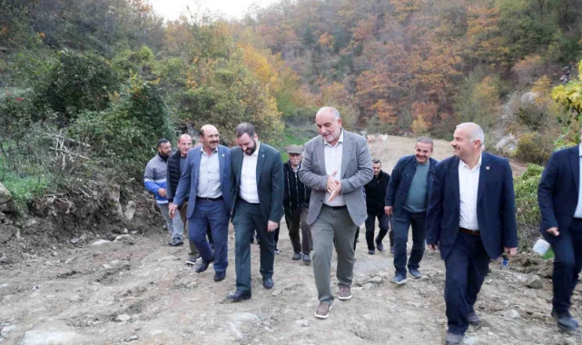 Başkan Sandıkçı'dan Yerinde Takip: Ulaşım Ağı Güçleniyor