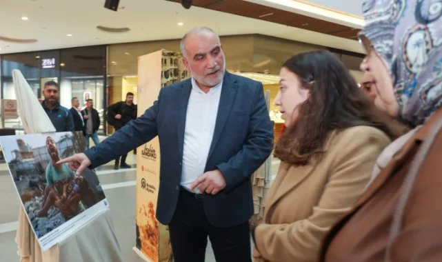 Canik Belediyesi Filistin'deki Zulmü Fotoğraf Kareleriyle Aktardı 