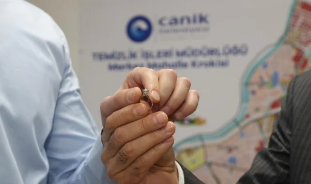 Canik Belediyesi Otonom Takip Sistemiyle Kayıp Pırlantayı Sahibine Ulaştırdı