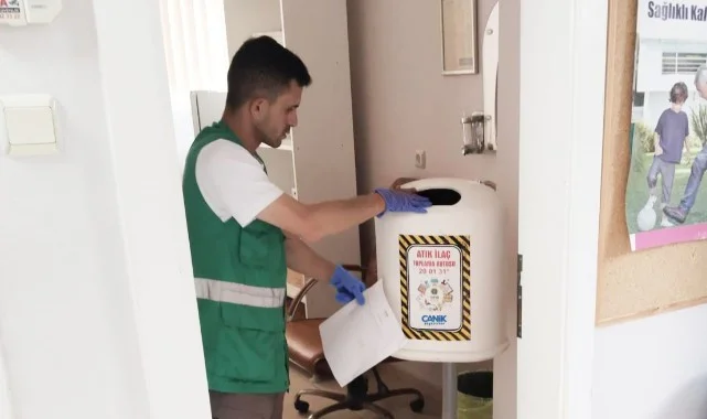 Canik’te Çevre Seferberliği: 520 Kg Atık İlaç Toplandı