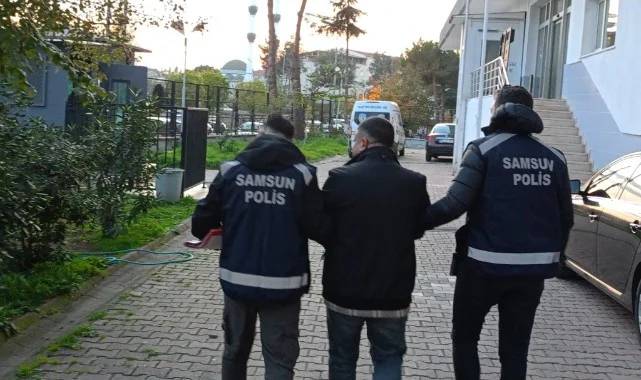 Samsun Bafra’da 15 Yıl Hapis Cezalı Firari Yakalandı