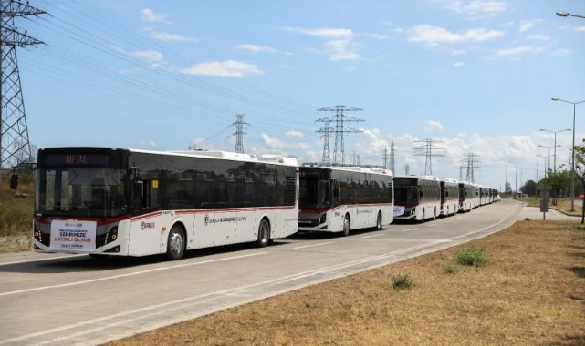 Samsun Büyükşehir Belediyesi Otobüs Filosunu Yüzde 25 Artırdı