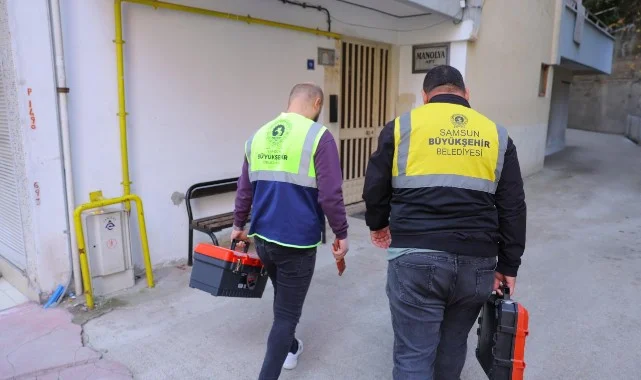 Samsun Büyükşehir Belediyesi Özel Bireylerin Yanında