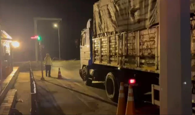 Samsun'da Kantara Girmeyen 16 TIR'a 849 Bin TL Ceza